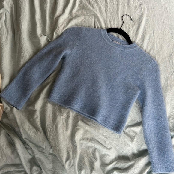 JOOSTRICAT BLUE CROPPED SLEEVED CROPTOP💙🦋 - Picture 7 of 7